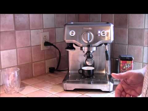 Demo of the Breville Duo-Temp Espresso Machine
