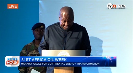 AFRICA OIL WEEK 2025: MAHAMA CALLS FOR CONTINENTAL ENERGY TRANSFORMATION At the opening of Africa Oil Week 2025 held in Accra, President John Dramani Mahama delivered a powerful call to action for African energy development, emphasized the continent’s untapped potential and urgent need for strategic resource utilization. According to him, Africa must take ownership of its resources and its destiny, stated that Africa holds nearly 10% of the world’s proven oil reserves, yet over 600 million Afric