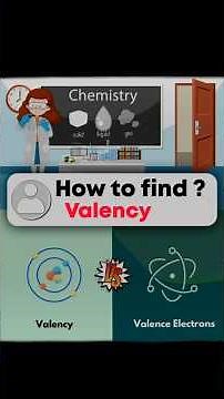How to Find Valency in periodic table ?? #chemistry #cbseclass10 #class10thchemistry