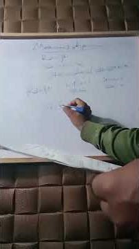 Example - how to calculate range #mathematics #tutorial