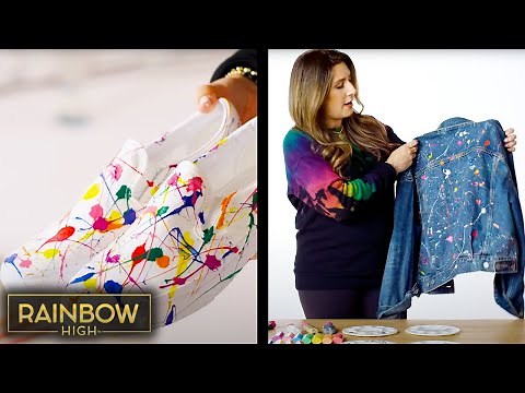 Become a FASHION DESIGNER with Studio GLAM Class! 🌈 | Rainbow High