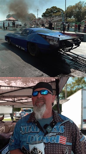 3.6K views · 57 reactions | Stainless Diesel resets the Outlaw Diesel Super Series Pro Mod record with a 4.10/189!! #PoweredByScience #HotShotsSecretMotorsports #HotShotsSecret #corvette #promod #odss #diesel #turbo #nitrous #boosted #record | Hot Shot's Secret | Facebook
