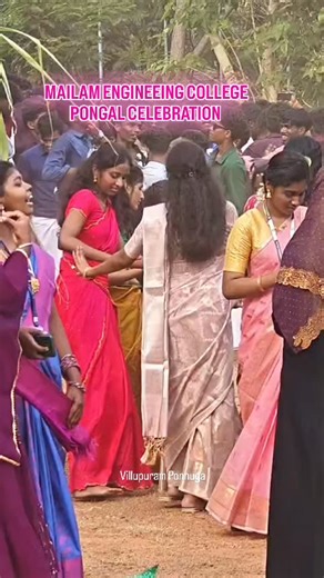 @villupuram_ponnuga on Instagram: "MAILAM ENGINEEING COLLEGE PONGAL CELEBRATION"