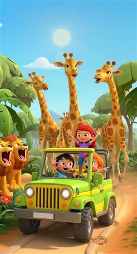 jungle friends Animated Cartoon for Kids
