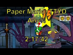 Paper Mario: The Thousand-Year Door - Any% speedrun in 2:17:42