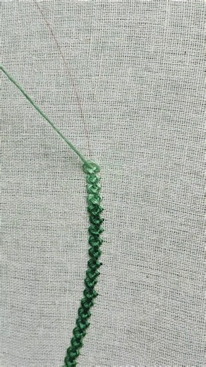 beautiful palestrina stitch #embroidery #handembroidery #tutorial #handmade #shorts #trending #art