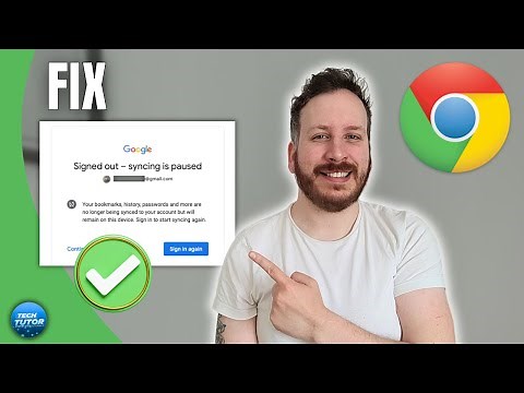 How To Fix Google Chrome Sync Paused Error
