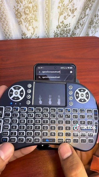 Bluetooth Keyboard အတွက် Myanmar Font ရိုက်လို့ရအောင်လုပ်နည်း #bluetoothkeyboard #wirelesskeyboard #minikeyboard #keyboard #myanmarfont