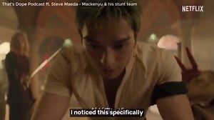 Steven Maeda speaks on how Mackenyu's sword fighting skills were way faster than what the stunt team could handle!