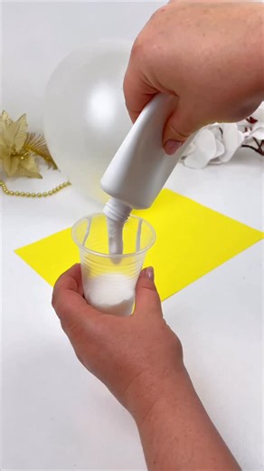 FastDIY on Instagram: "Create a Magical Glowing Lamp for your home — easy DIY project! #homedecor #diy #decor #lamp Materials: Balloon, PVA glue, toilet paper, water, hot glue, paint, paintbrush, scissors, wooden sticks, star confetti, string lights, glass"