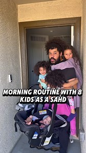 1M views · 64K reactions | Morning Routine With 8 KIDS #vlog #dad #daily #twins #explore #comedy #sahd #reels | Tyshawn Brooks | Facebook