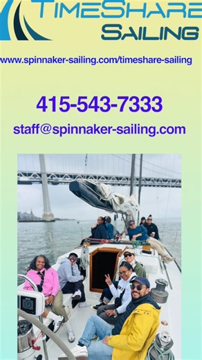 Spinnaker Sailing on Instagram: "Timeshare Sailing offers 7 uses per month on a highly maintained sailboat for as little as $450. The BEST way to not own a boat! https://www.spinnaker-sailing.com/timeshare-sailing"