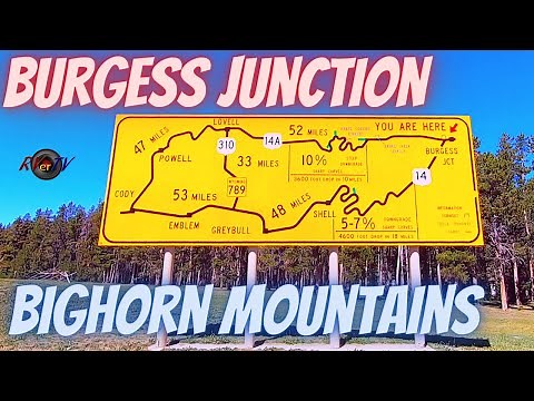 Burgess Junction Wyoming - Bighorn Mountains Fly Fishing