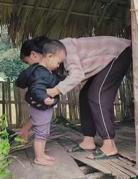 Good man helping single mum and bring her to safety place and give new home to her and baby living