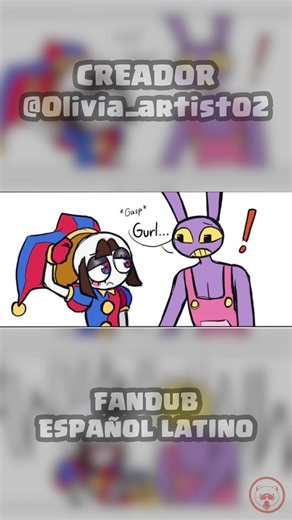POMNI Y JAX SON CALVOS - Fandub Español #fandub #digitalcircus #theamazingdigitalcircus #tadc #pomni