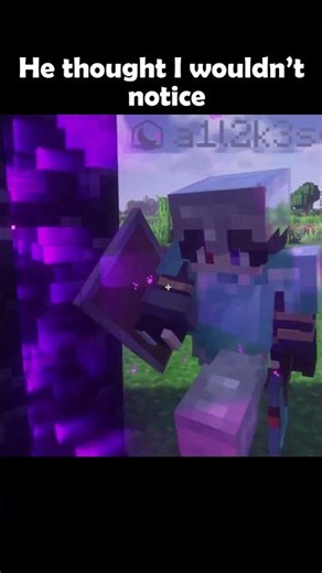 He think i dont know... Minecraft Moment