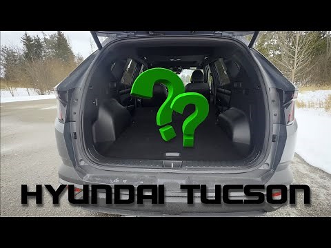 Trunk Measurements and Liftgate in the Hyundai Tucson