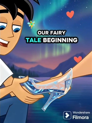 Sam Manson & Danny Fenton glass slippers Cinderella story characters