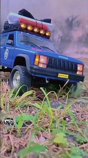 RC Car Jeep Cherokee test drive MN78 #rcadventureindonesia #mn78