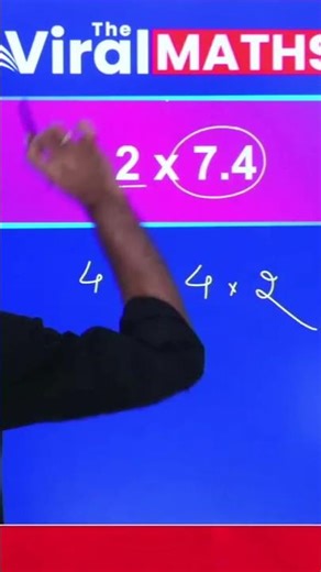 DECIMAL multiplication tricks 🎯🔥#viral #trending #views #education #students #ytshorts #railway #top