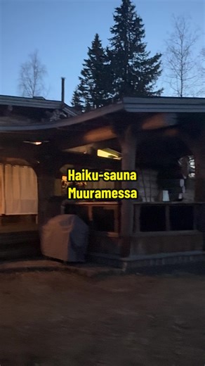 Haiku-sauna Muuramessa: Suomen parhaat saunakokemukset