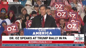 Dr. Oz defines what he stands for: life, liberty, pursuit of happiness, Second Amendment, capitalism, and individual freedom | Right Side Broadcasting