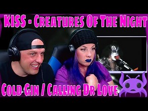 KISS - Creatures Of The Night / Cold Gin / Calling Dr Love [ Rio 6/18/83 ] THE WOLF HUNTERZ REACTION