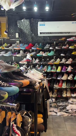 Explore Stunning Sneakers in a Retail Showcase