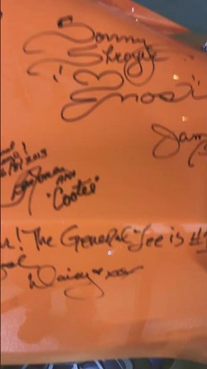 1969 Dodge Charger The General Lee from The Dukes of Hazard TV Show Volo Museum Volo Illinois