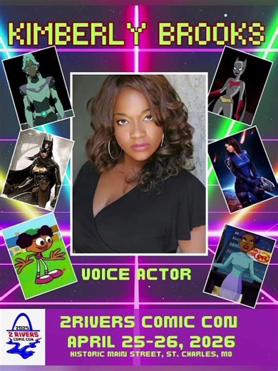 2Rivers Comic Con April 25-26, 2026 The Steel Shop 49 Lawrence St, St Charles, MO