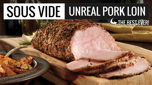 Unreal sous vide pork loin perfection