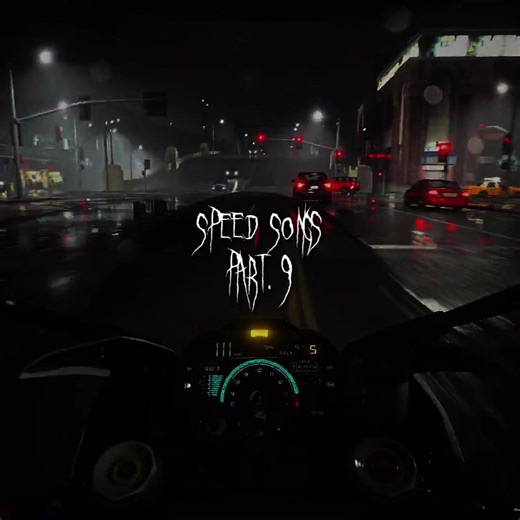 Motorcycle Night Ride: Speed Songs Part 9 Experience