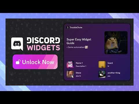 EASY Discord Widgets | Customize Your Profile NOW | GIFs & More