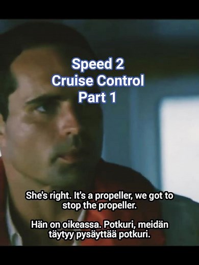 Speed 2 Cruise Control 1997 #movie #film #english&finnishsubtitles 1/2