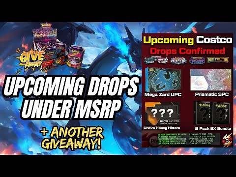 UPCOMING DROPS UNDER MSRP! Get Ready for These Amazing Costco Pokémon Card Drops!