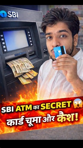 Sbi ATM Secrate Code 🤯🔥 || चूमने पर पैसे || #minivlog #souravjhoshivlog #shortsfeed #shorts