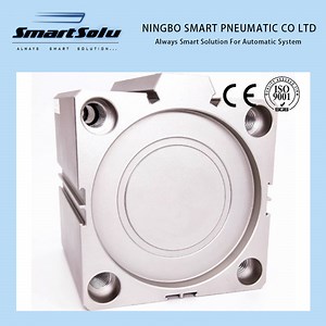 [Hot Item] Sda 40mm Bore 50mm Stroke Double Acting Cylinders Professional Pneumatic Compact Cylinder