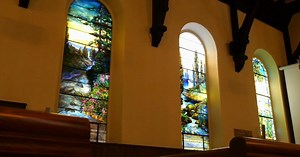 'I always hold my breath a little bit': Exclusive look into the Allentown Art Museum's quest to preserve Tiffany stained glass windows for generations to come