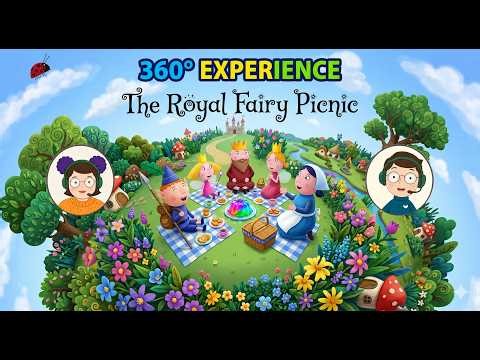 Explore a Magical Kingdom in VR | Picnic in 360° by Two AI Hosts