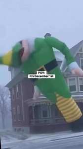 Man these inflatables are getting it this year💃🏻🪩🎄❄️ #holidayseason #christmasdecor #elf #Holidays #xmas2025 #snowing #funnyvideos #comedy #fyp | JoAnna Quintana-Davis