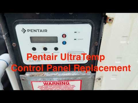 Pentair UltraTemp Control Panel Replacement
