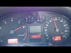 Audi A3 8L 1.6 101 HP 0-190 km/h | 0 - 100 11.3sec