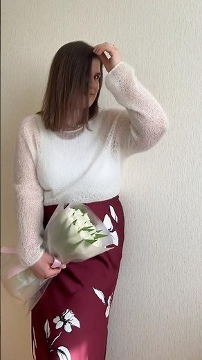 Cumulus by PetiteKnit #knit #white #sweater