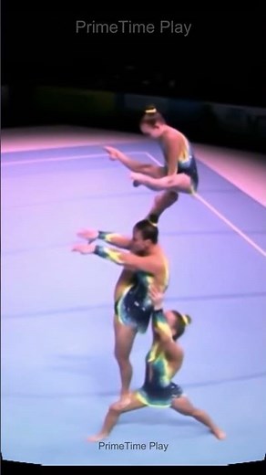 Acrobatic Gymnastics Performance 🤸‍♀️ #gymnastics #acrobatics
