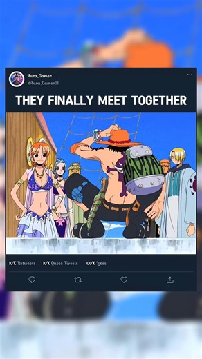 Ace Seen 😅 Luffy"s Friend #meetup