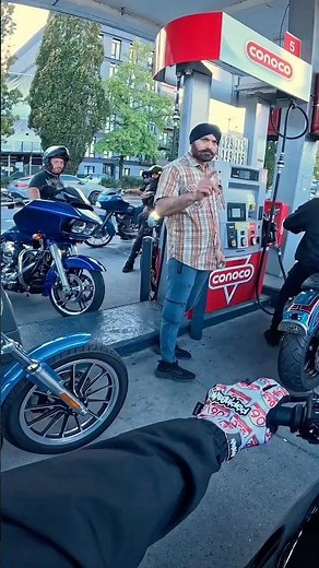 “No Gas for Motorcycles”