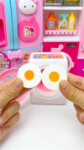 ASMR Unboxing Washing Machine Set Toys Unboxing Egg Set Toys, Satisfying With Lily ASMR Videos #asmr