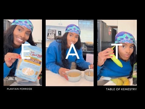 Plantain Porridge With a Surprise Immune-Boosting Herb