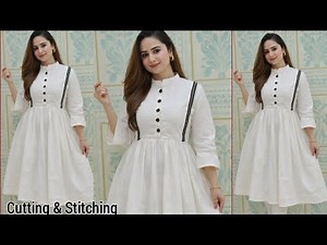 Stylish Summer Top / Short Frock Design Cutting and Stitching / Tunic Top |