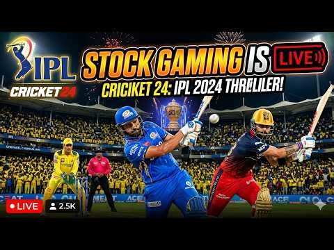 🔴RR VS GT IPL T20 Cricket 24 Match | Cricket 24 Gameplay✌🔥🏏🏏😱😱 #ipl #ipl2026 #t20 #t20cricket